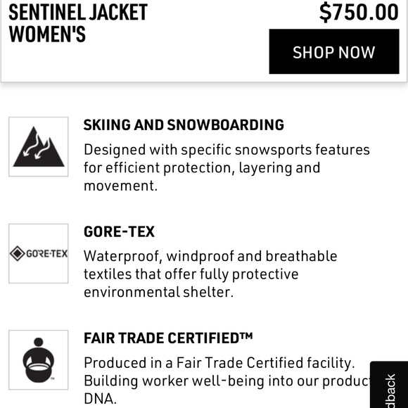 Arc’teryx Gore Tex Pro Sentinel Shell Women’s Small Grey - Picture 4 of 14